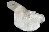 Wide Quartz Crystal Cluster - Brazil #121430-1
